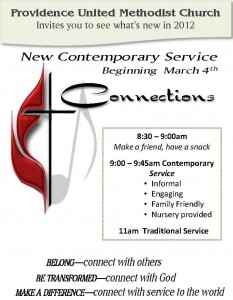 web page new service ad